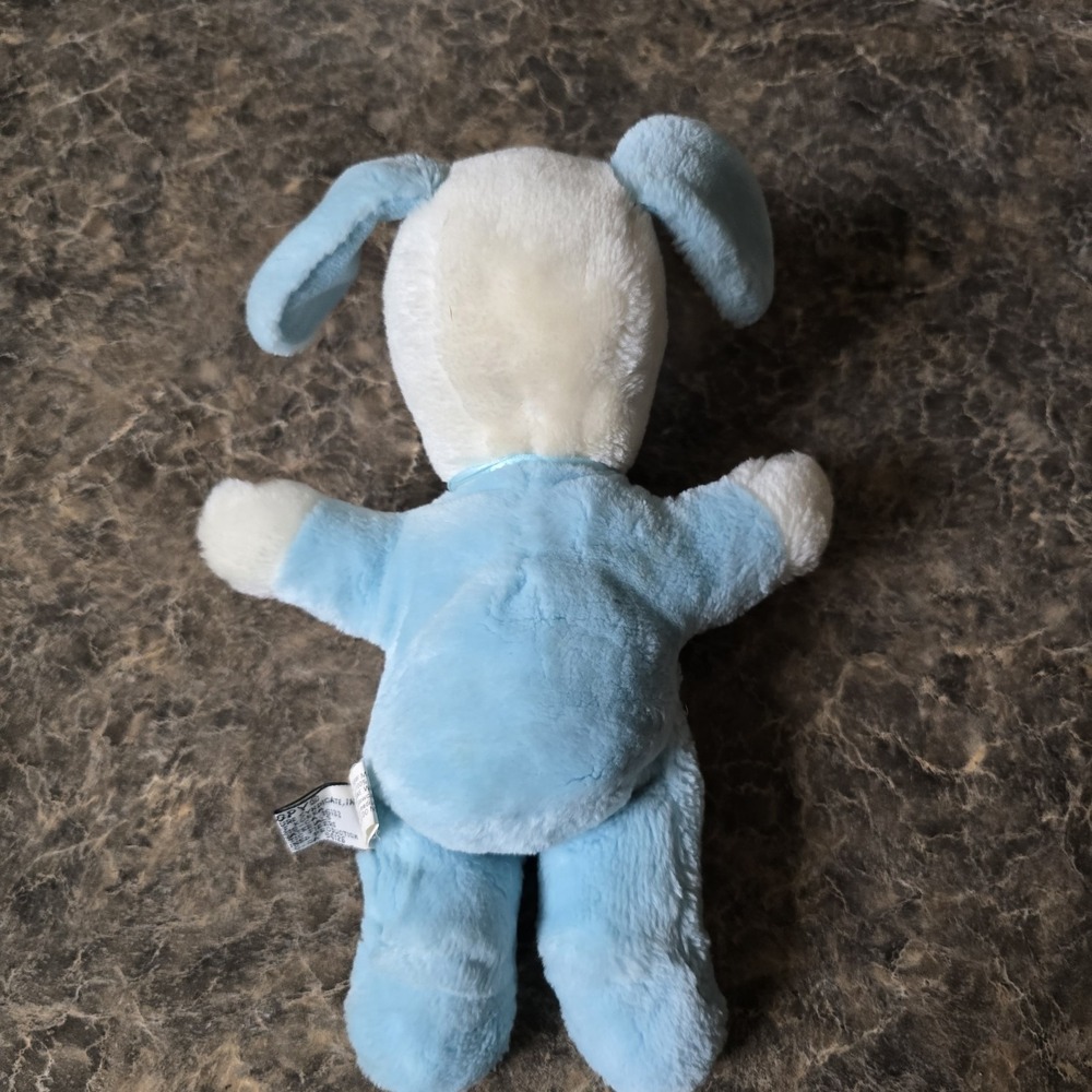 RARE BABY SNOOPY 1968 Plush White Pastel Blue Stuffed Animal - Picture 4 of 6